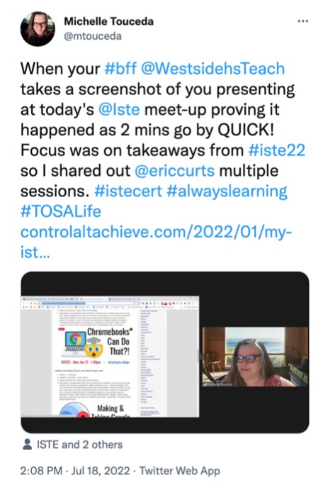 Twitter Post - #ISTECert-3